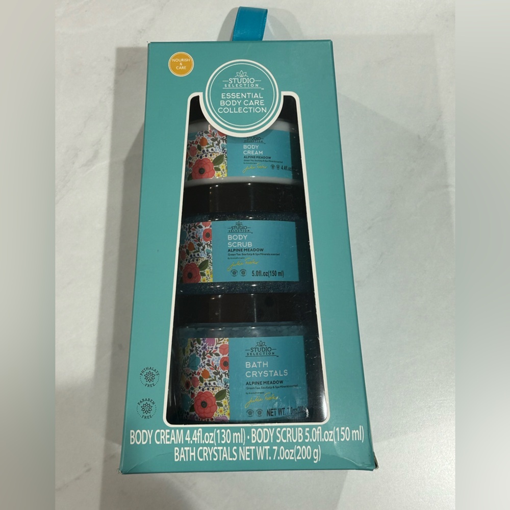 The Body Shop Teal Bath Set